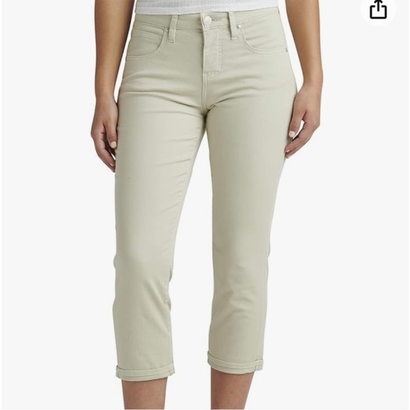 NWT JAG Women's Cecilia Mid Rise Capri size 2 petite - Picture 1 of 7